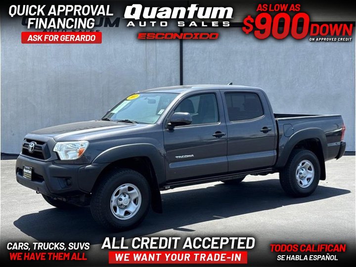 2012 TOYOTA TACOMA DOUBLE CAB for sale in ESCONDIDO
