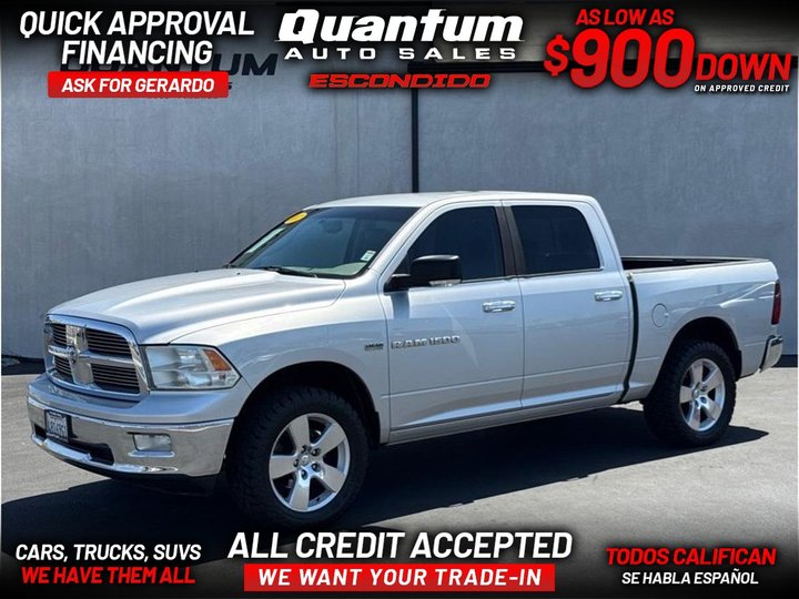 2012 RAM 1500 CREW CAB for sale in ESCONDIDO
