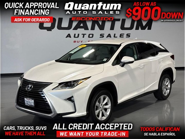 2016 LEXUS RX for sale in ESCONDIDO