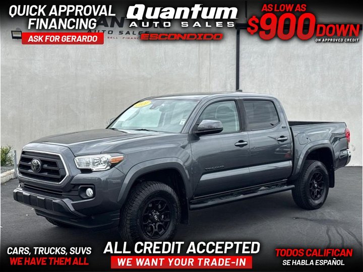 2021 TOYOTA TACOMA DOUBLE CAB for sale in ESCONDIDO