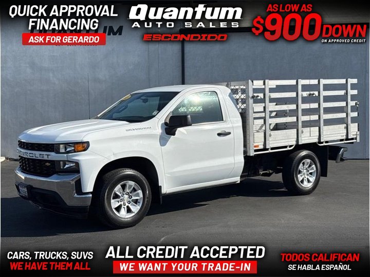 2021 CHEVROLET SILVERADO 1500 REGULAR CAB for sale in ESCONDIDO