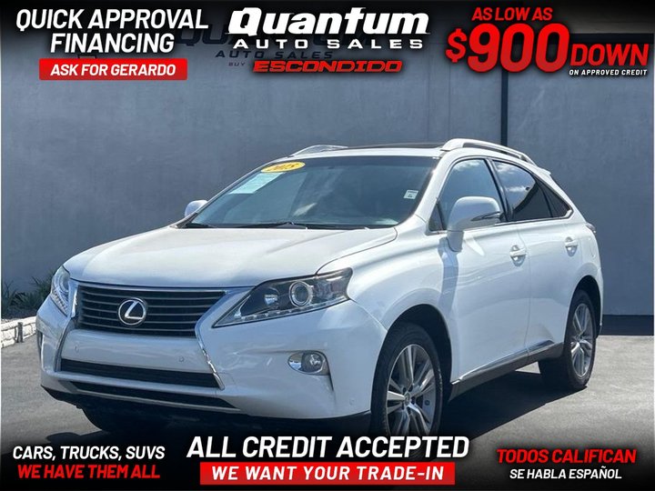 2015 LEXUS RX for sale in ESCONDIDO