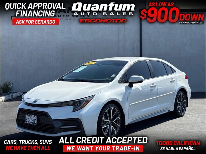 2021 TOYOTA COROLLA for sale in ESCONDIDO