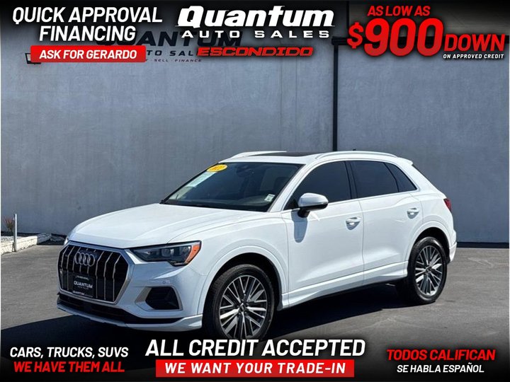 2022 AUDI Q3 for sale in ESCONDIDO