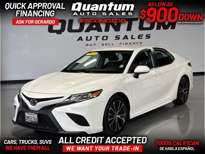 2019 TOYOTA CAMRY for sale in ESCONDIDO