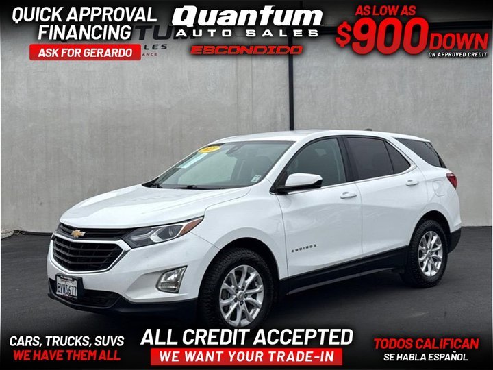 2021 CHEVROLET EQUINOX for sale in ESCONDIDO