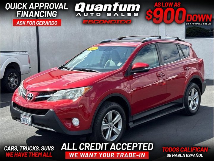 2015 TOYOTA RAV4 for sale in ESCONDIDO