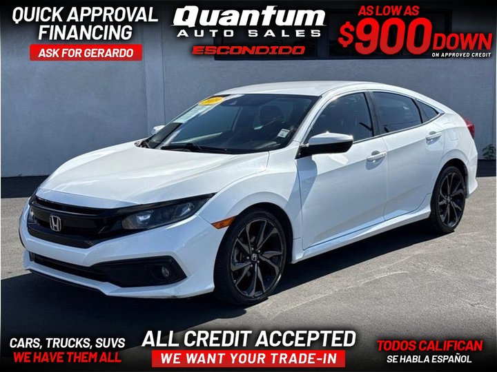 2019 HONDA CIVIC for sale in ESCONDIDO