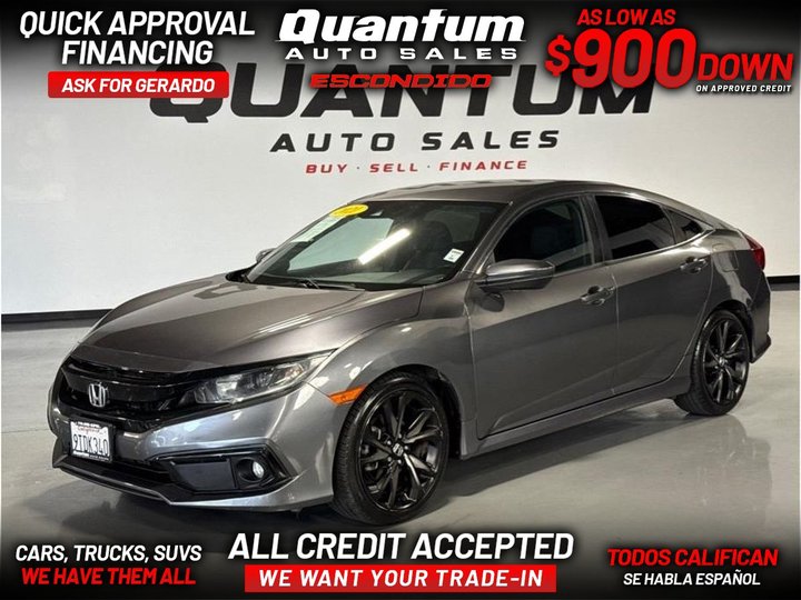 2021 HONDA CIVIC for sale in ESCONDIDO