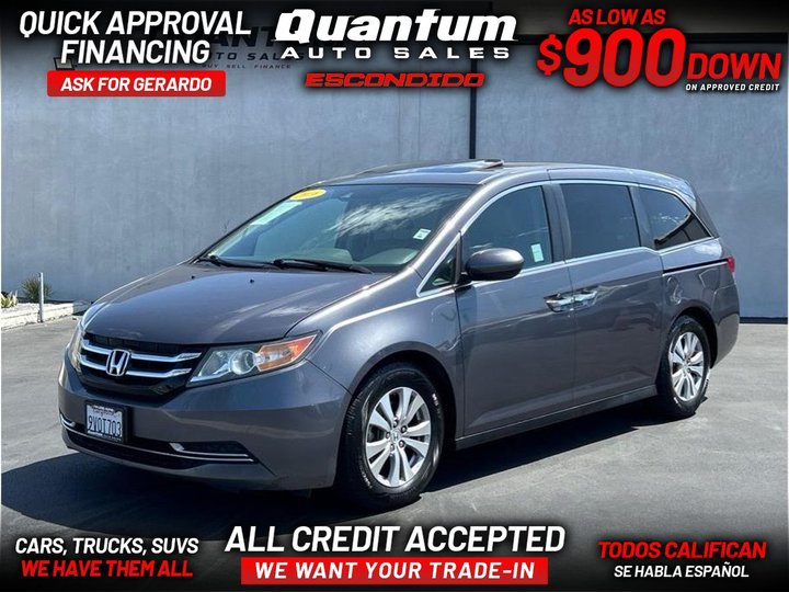 2016 HONDA ODYSSEY for sale in ESCONDIDO