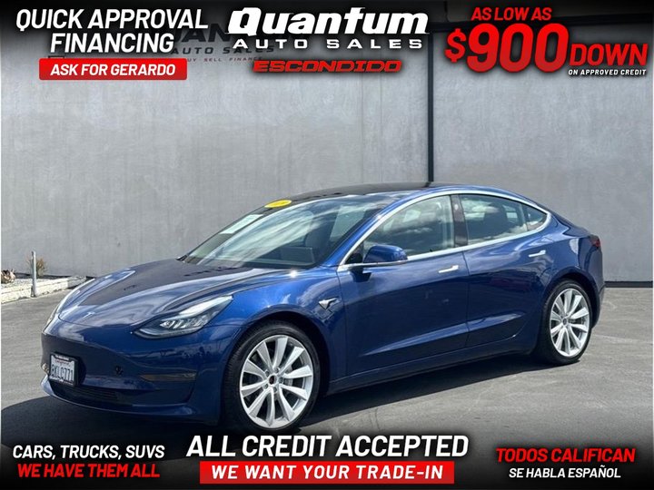2019 TESLA MODEL 3 for sale in ESCONDIDO