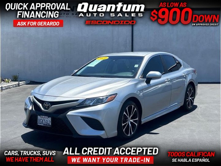 2019 TOYOTA CAMRY for sale in ESCONDIDO