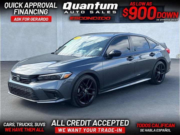 2022 HONDA CIVIC for sale in ESCONDIDO