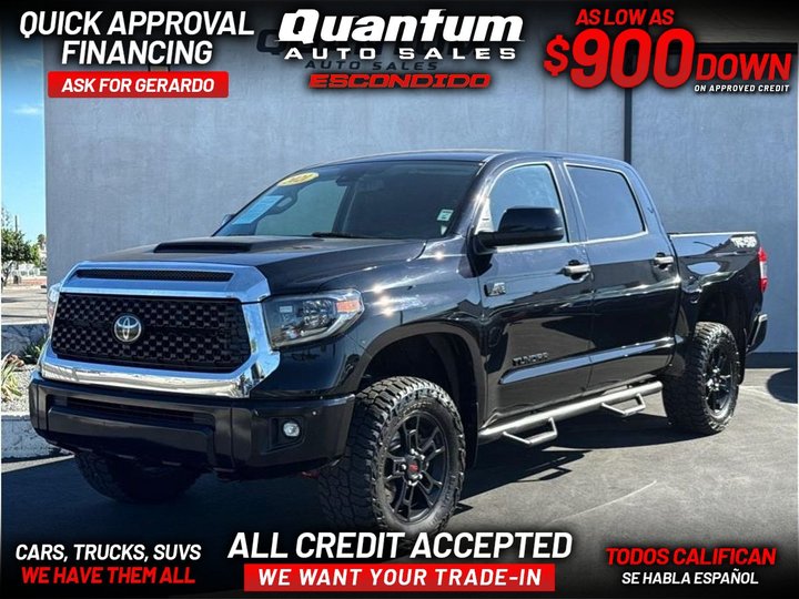 2021 TOYOTA TUNDRA CREWMAX for sale in ESCONDIDO