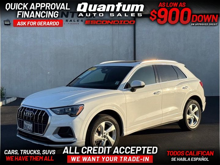 2021 AUDI Q3 for sale in ESCONDIDO