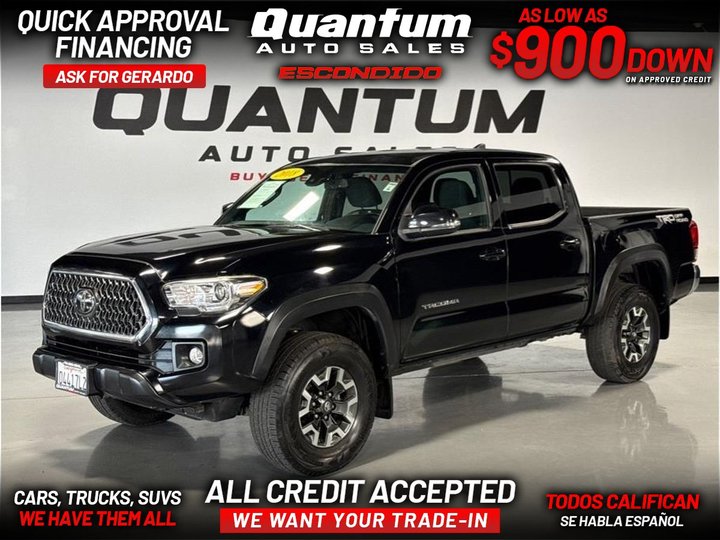 2018 TOYOTA TACOMA DOUBLE CAB for sale in ESCONDIDO