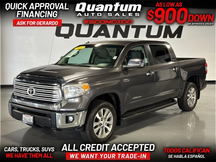 2017 TOYOTA TUNDRA CREWMAX for sale in ESCONDIDO