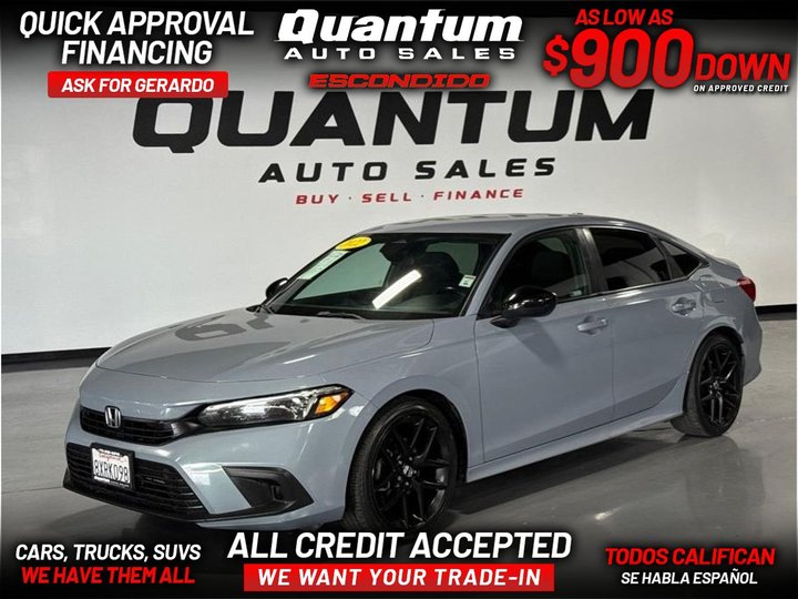 2022 HONDA CIVIC for sale in ESCONDIDO