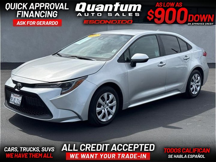 2022 TOYOTA COROLLA for sale in ESCONDIDO