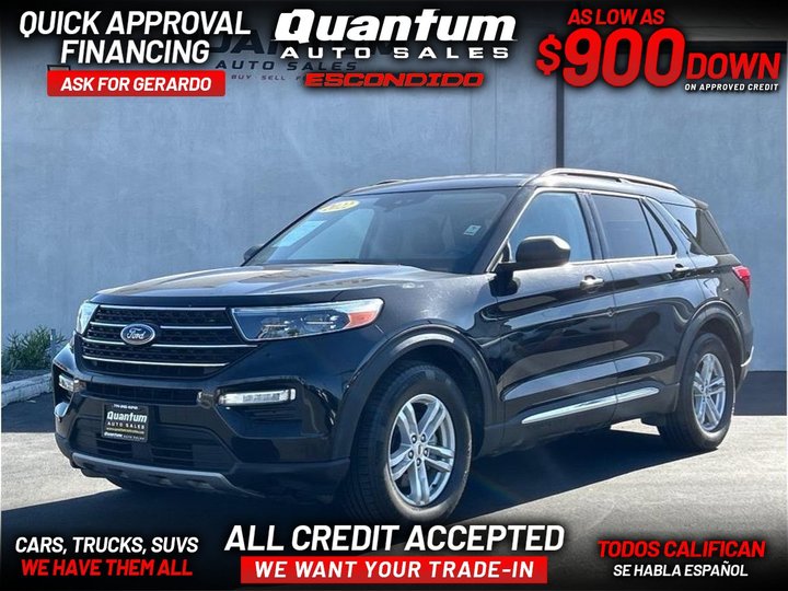 2022 FORD EXPLORER for sale in ESCONDIDO