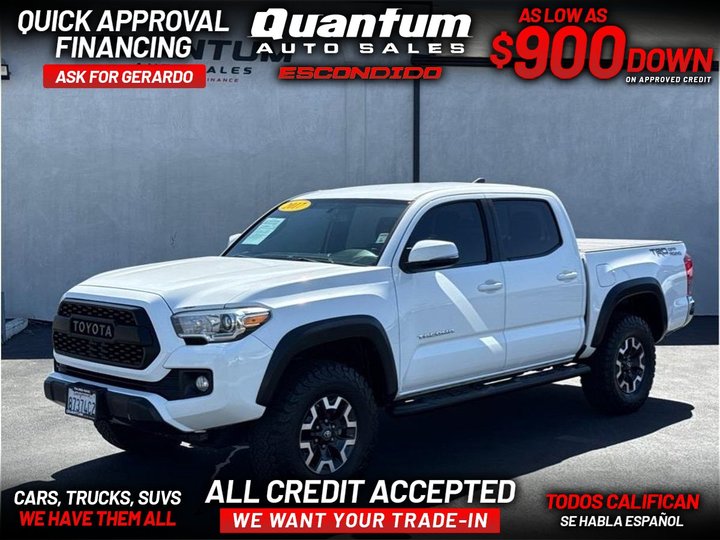 2017 TOYOTA TACOMA DOUBLE CAB for sale in ESCONDIDO