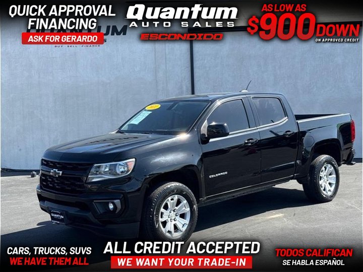 2022 CHEVROLET COLORADO CREW CAB for sale in ESCONDIDO