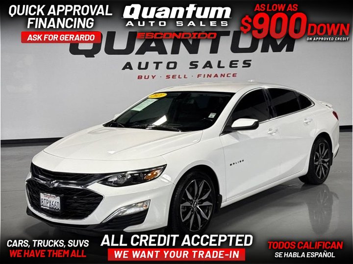 2021 CHEVROLET MALIBU for sale in ESCONDIDO