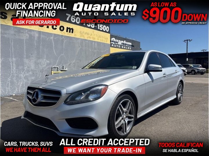2015 MERCEDES-BENZ E-CLASS for sale in ESCONDIDO