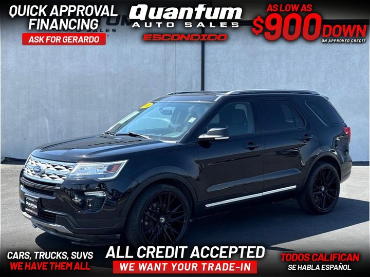 2019 FORD EXPLORER for sale in ESCONDIDO