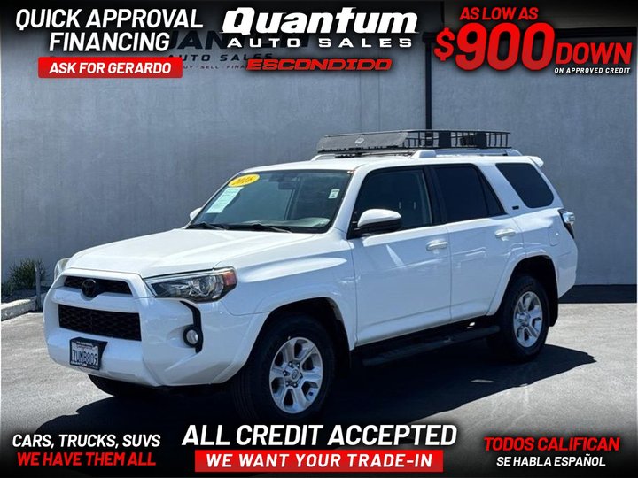 2016 TOYOTA 4RUNNER for sale in ESCONDIDO