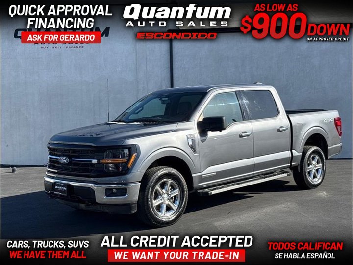 2024 FORD F150 SUPERCREW CAB for sale in ESCONDIDO
