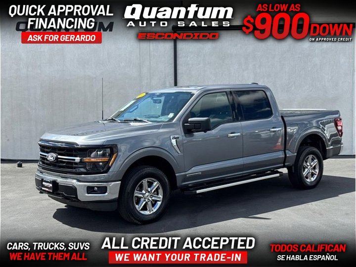 2024 FORD F150 SUPERCREW CAB for sale in ESCONDIDO