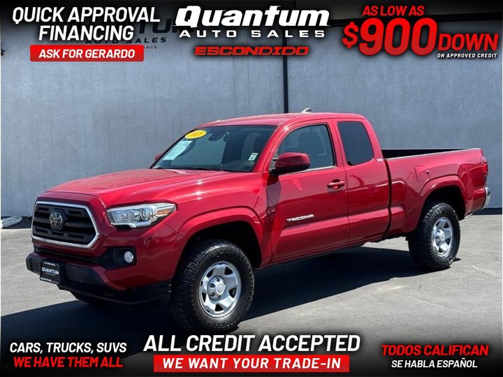 2018 TOYOTA TACOMA ACCESS CAB for sale in ESCONDIDO