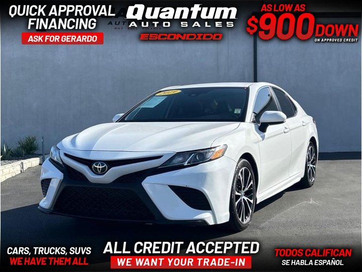 2019 TOYOTA CAMRY for sale in ESCONDIDO