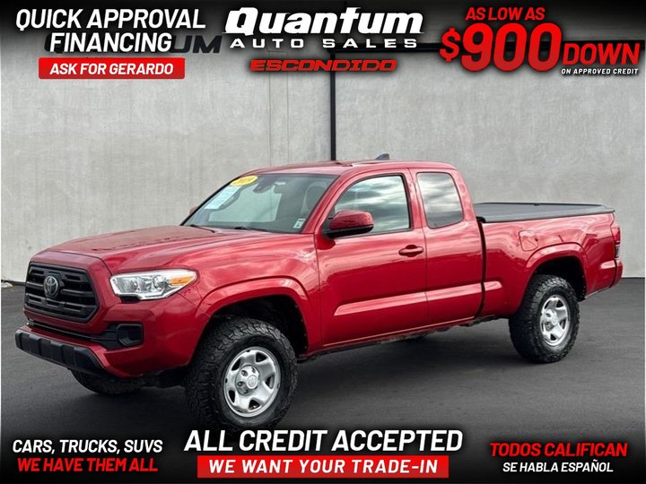 2019 TOYOTA TACOMA ACCESS CAB for sale in ESCONDIDO