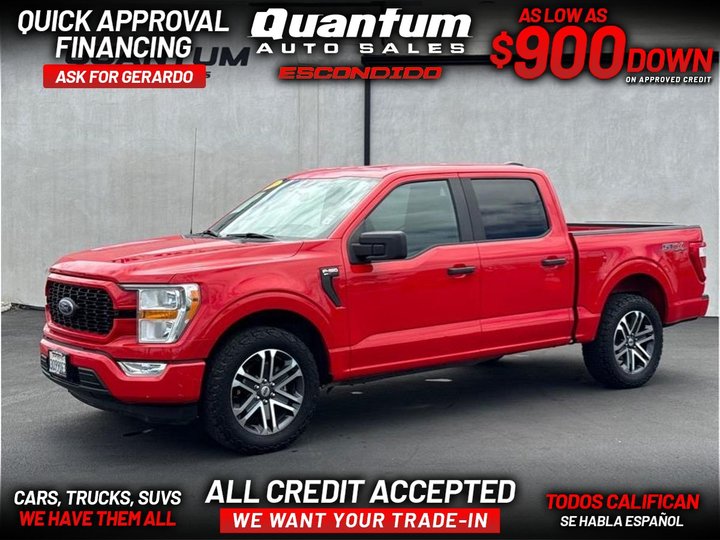 2021 FORD F150 SUPERCREW CAB for sale in ESCONDIDO