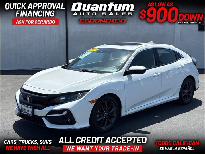 2020 HONDA CIVIC for sale in ESCONDIDO