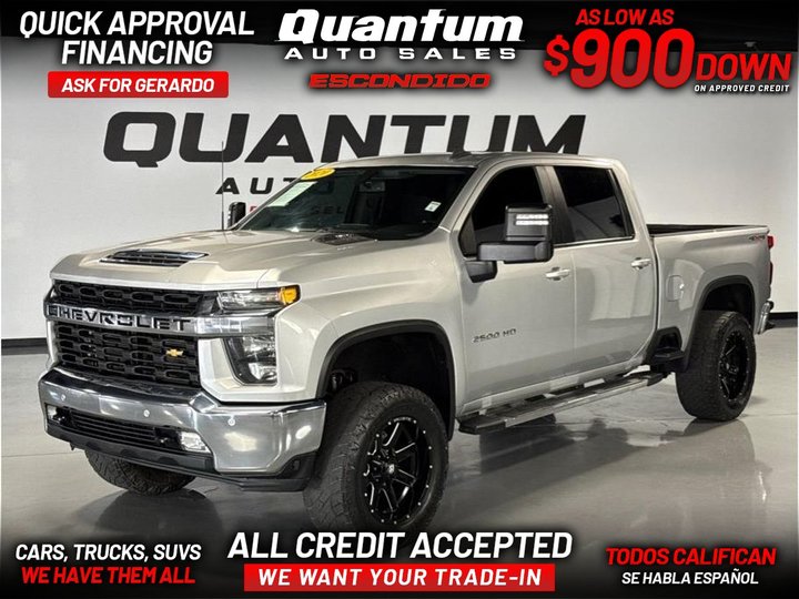 2020 CHEVROLET SILVERADO 2500 HD CREW CAB for sale in ESCONDIDO