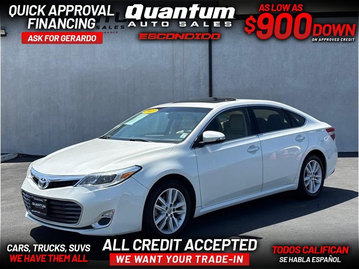 2013 TOYOTA AVALON for sale in ESCONDIDO