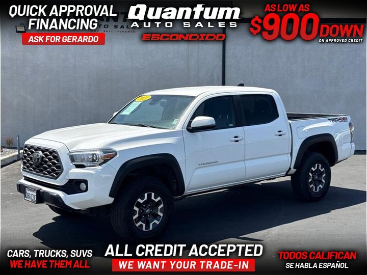 2021 TOYOTA TACOMA DOUBLE CAB for sale in ESCONDIDO