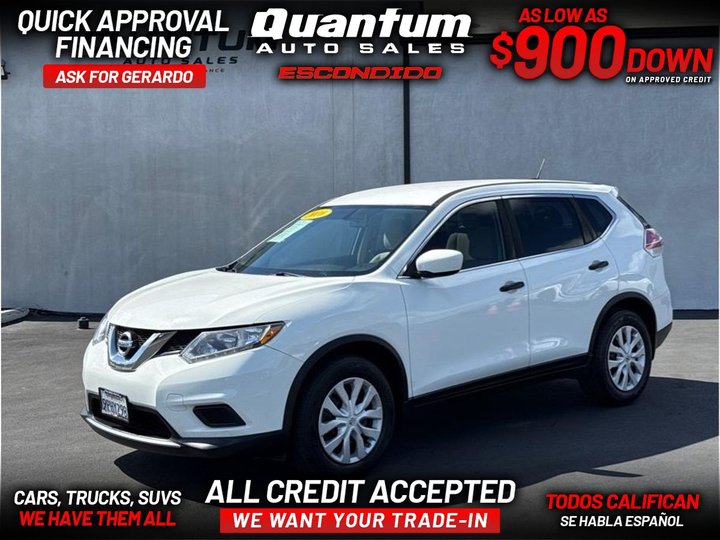 2016 NISSAN ROGUE for sale in ESCONDIDO
