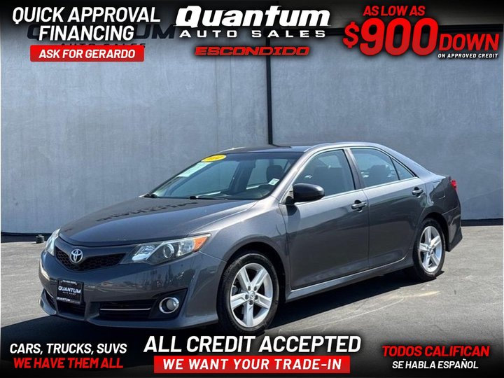 2014 TOYOTA CAMRY for sale in ESCONDIDO