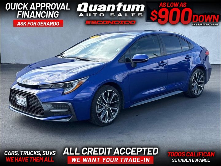2021 TOYOTA COROLLA for sale in ESCONDIDO