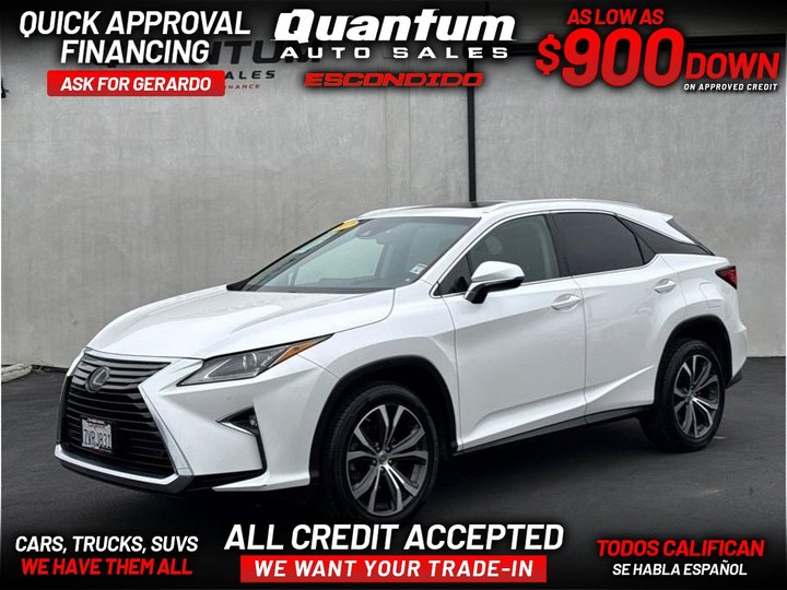 2017 LEXUS RX for sale in ESCONDIDO