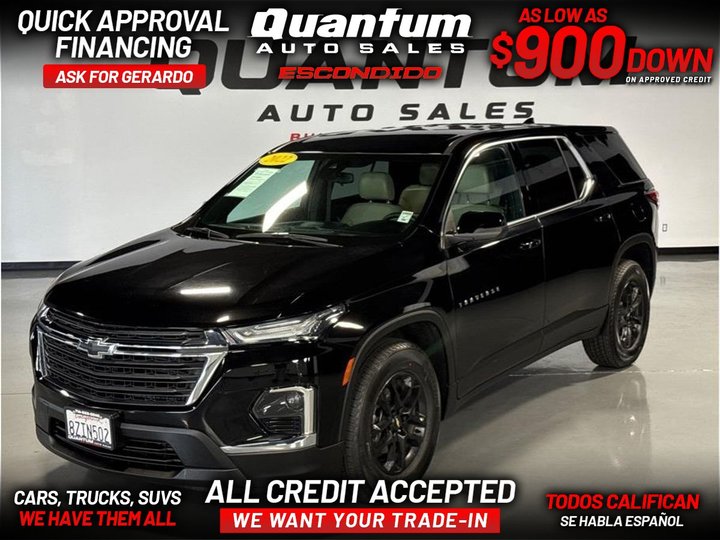 2022 CHEVROLET TRAVERSE for sale in ESCONDIDO