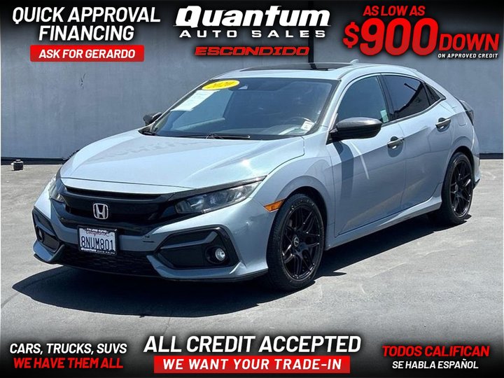 2020 HONDA CIVIC for sale in ESCONDIDO