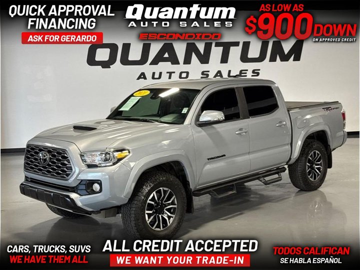 2021 TOYOTA TACOMA DOUBLE CAB for sale in ESCONDIDO