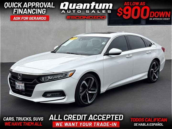 2019 HONDA ACCORD for sale in ESCONDIDO