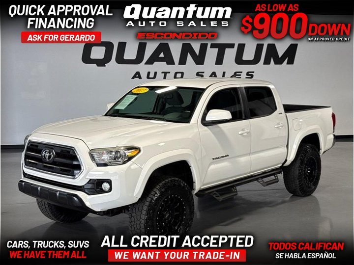 2017 TOYOTA TACOMA DOUBLE CAB for sale in ESCONDIDO