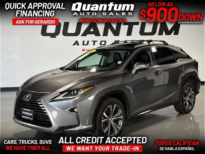 2017 LEXUS RX for sale in ESCONDIDO